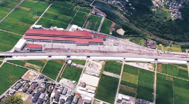 川内車両基地検修庫